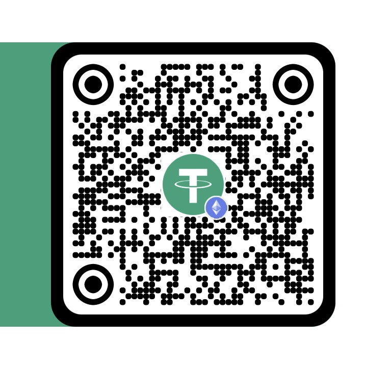 USDT ERC-20 payment QR code